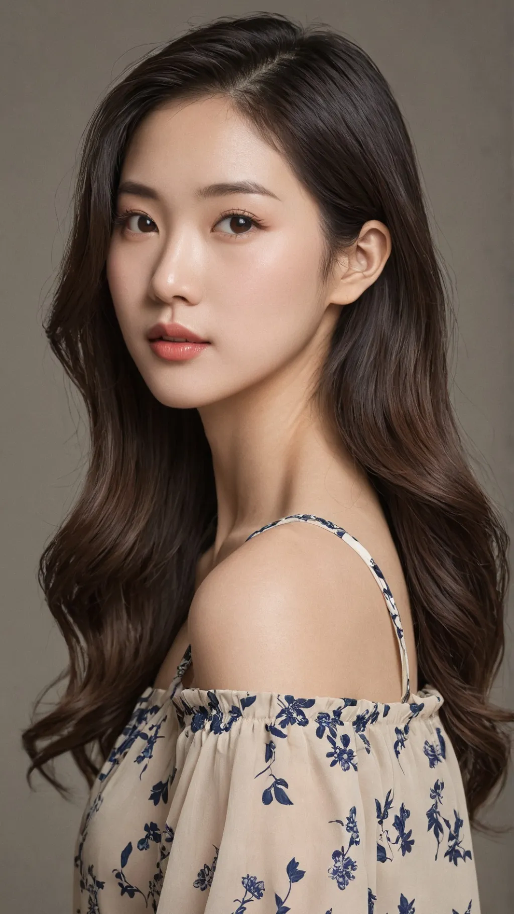 ai character: Evely  background