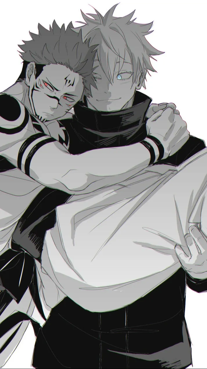 ai character: gojo x sukuna background