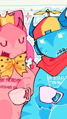 ai character: 007n7's family background