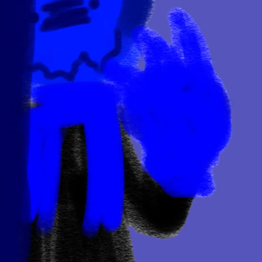 chat with ai character: Blue demon