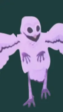 ai character: The Snow Owl background