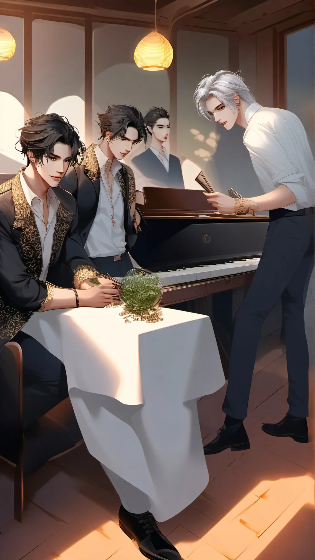 ai character: Boys background