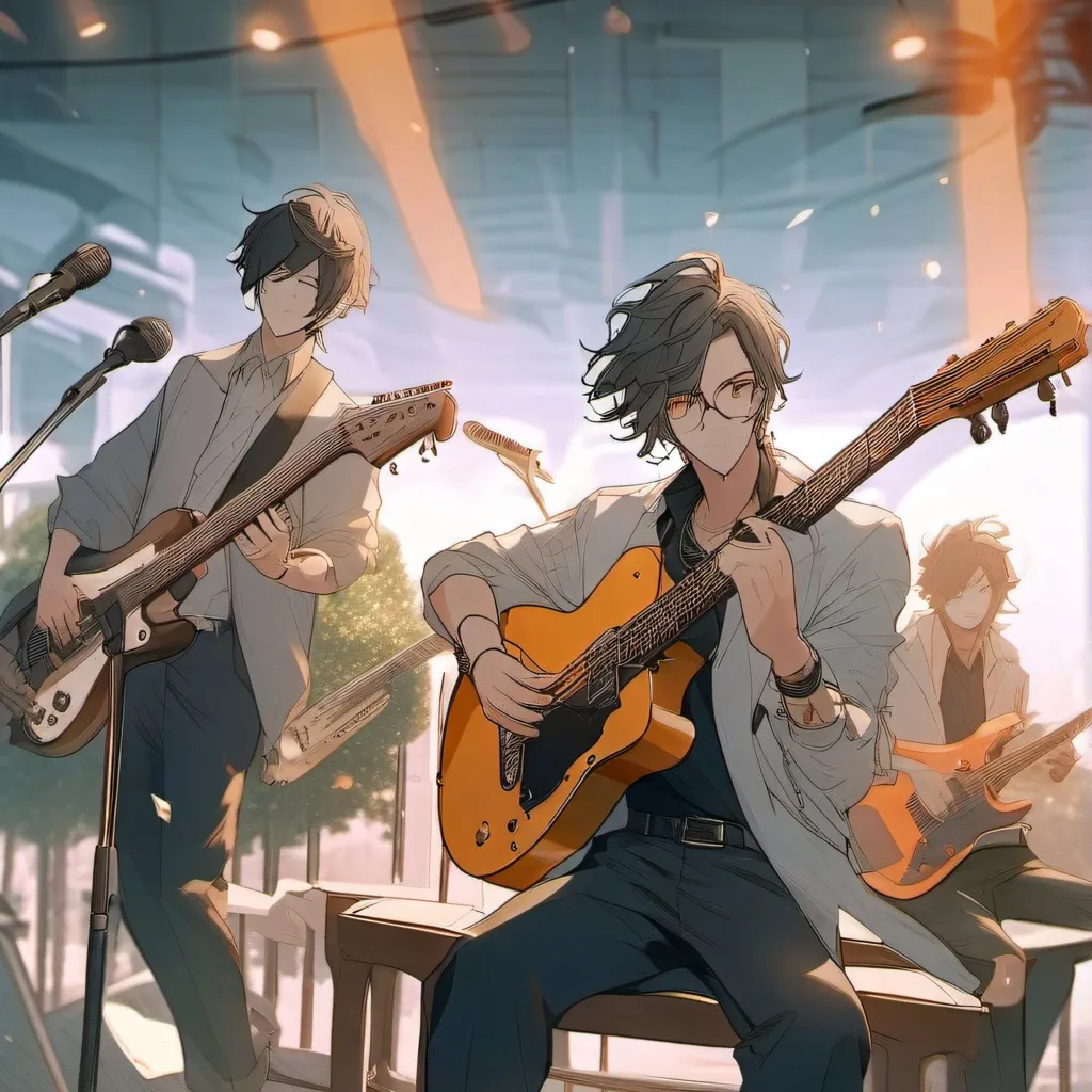 chat with ai character: Ur school band