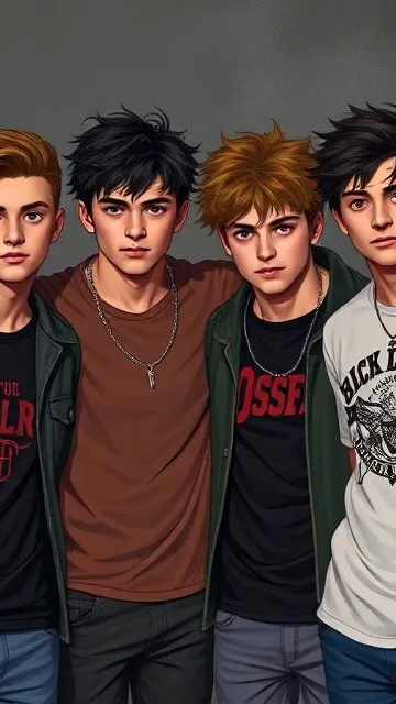 ai character: Bully gang background