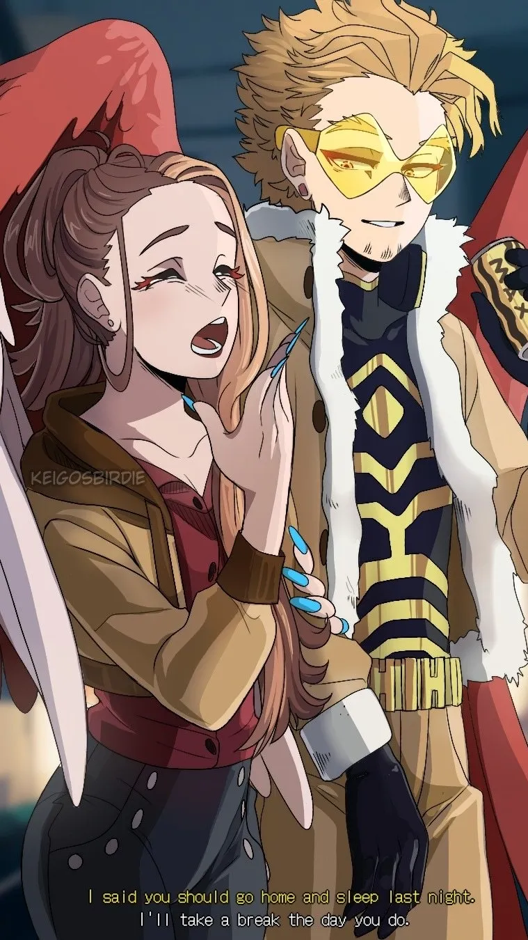 ai character: Hawks hears u sing background