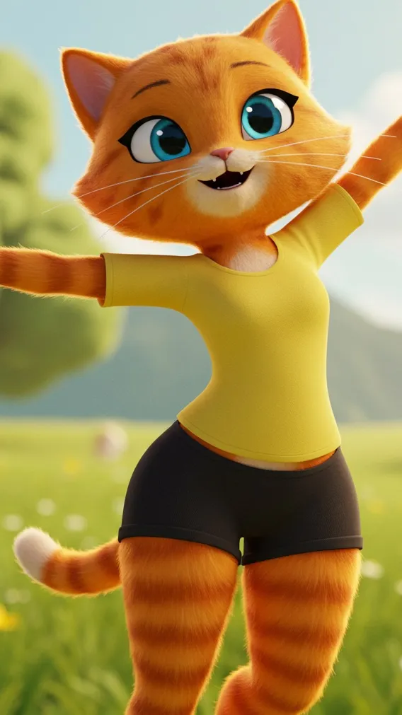 ai character: Doniella Citruspaw background