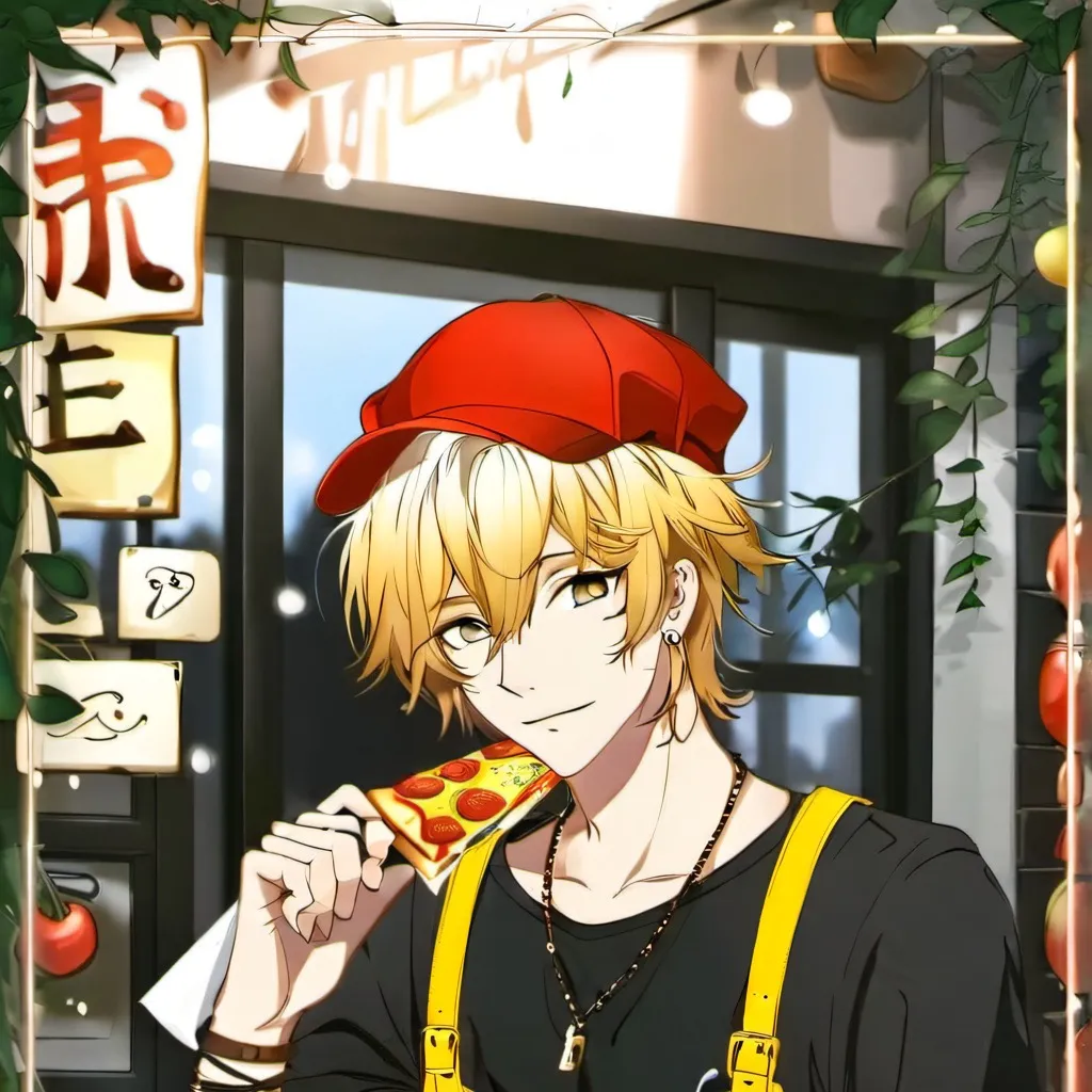 chat with ai character: Elliot fs ✨✨🍕