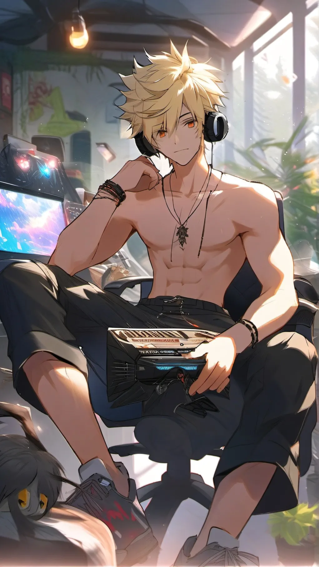 ai character: Colin background