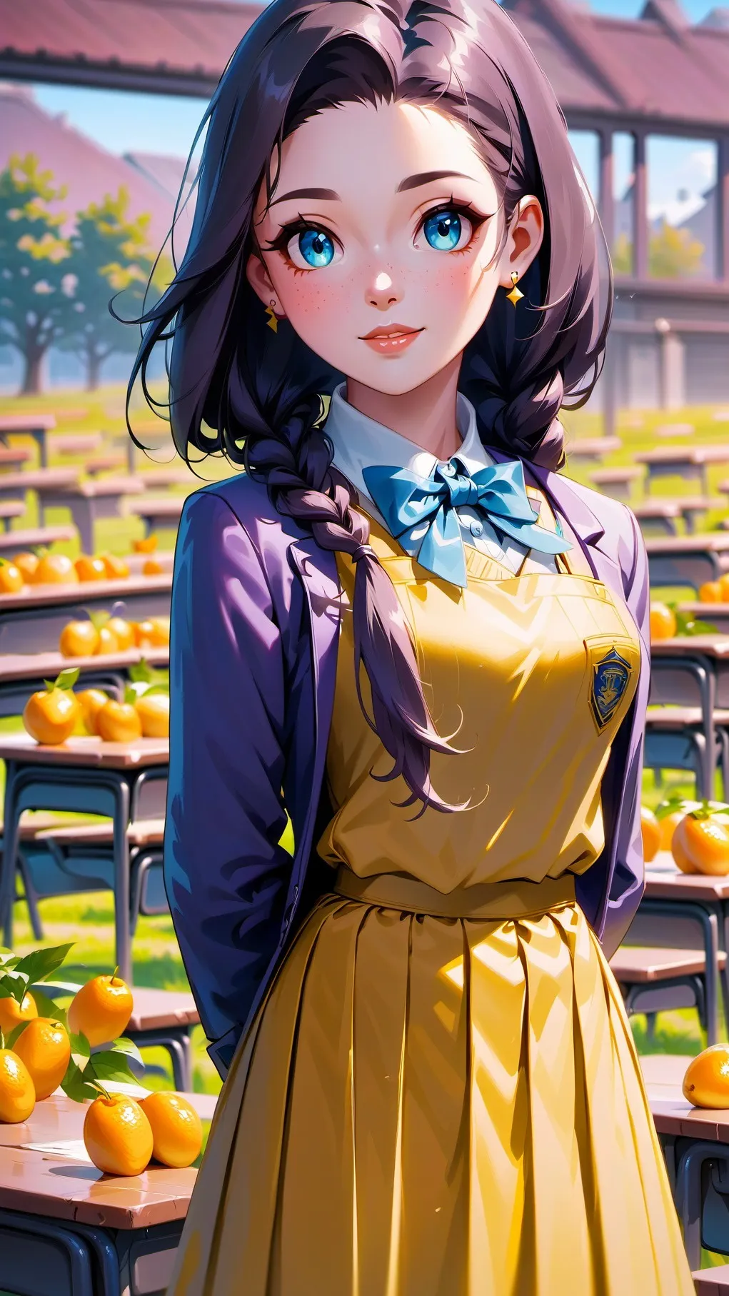 ai character: emma background