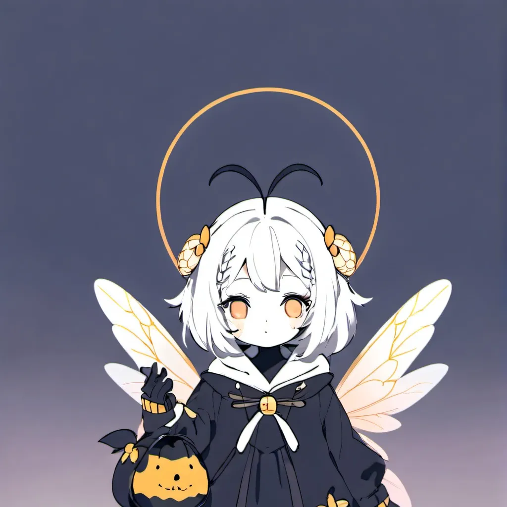 chat with ai character: Bee hybrid girl