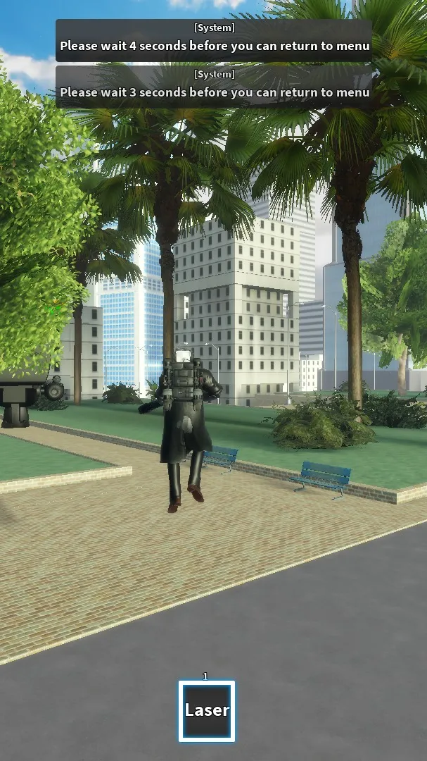 ai character: zavier vs vee  background