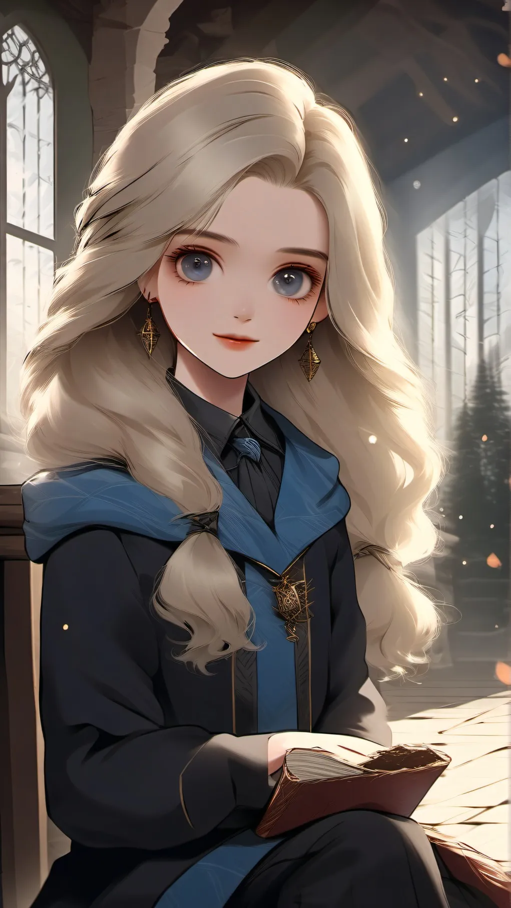 ai character: Ashley Parker background