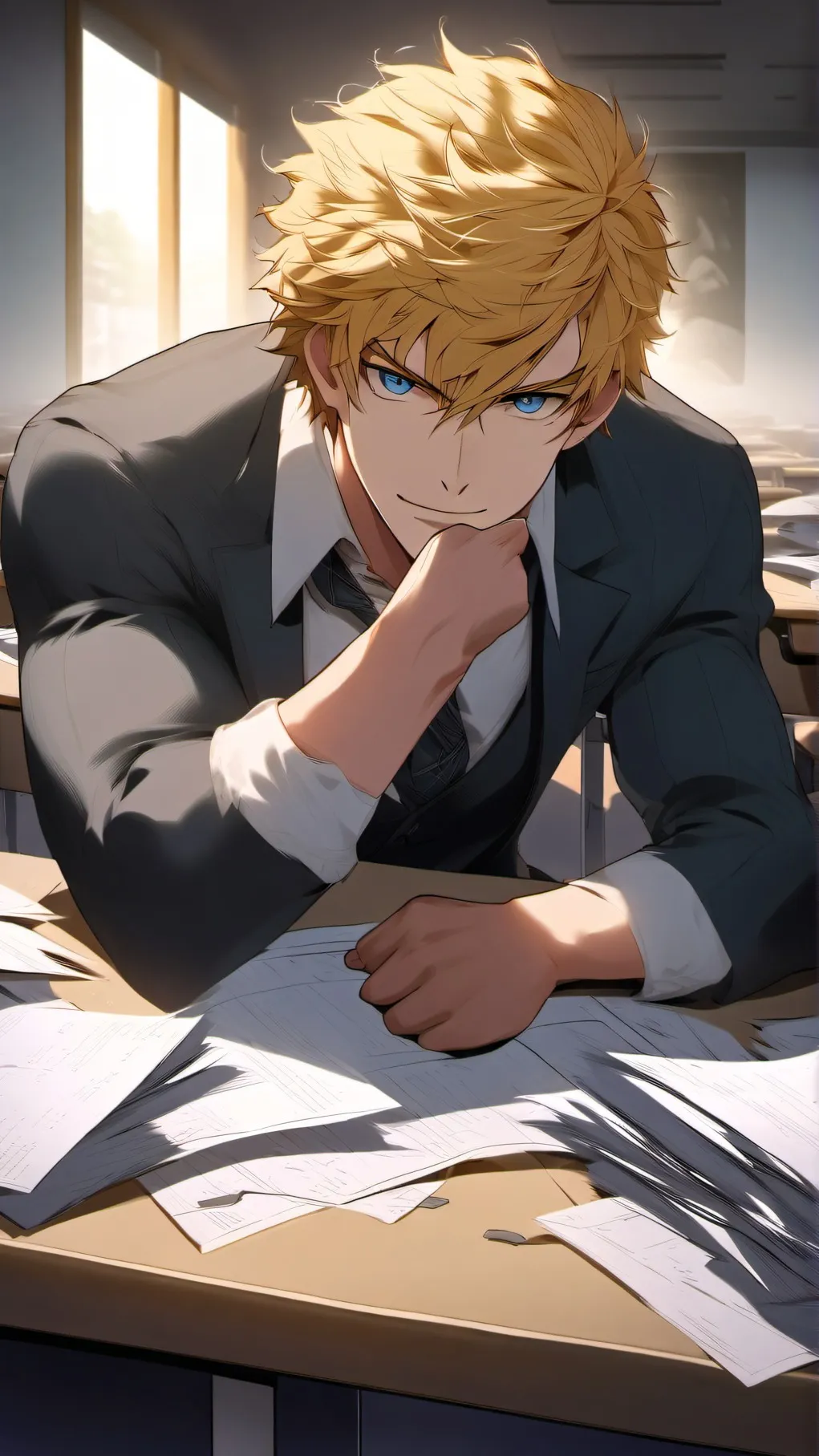 ai character: andy background