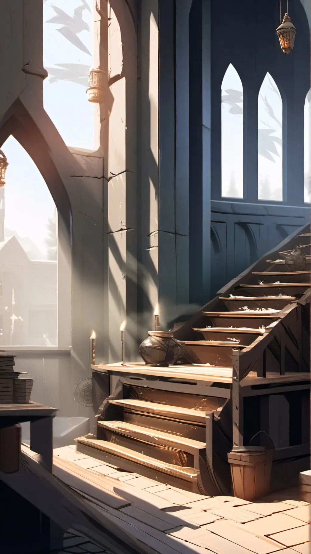 ai character: hogwards gc background