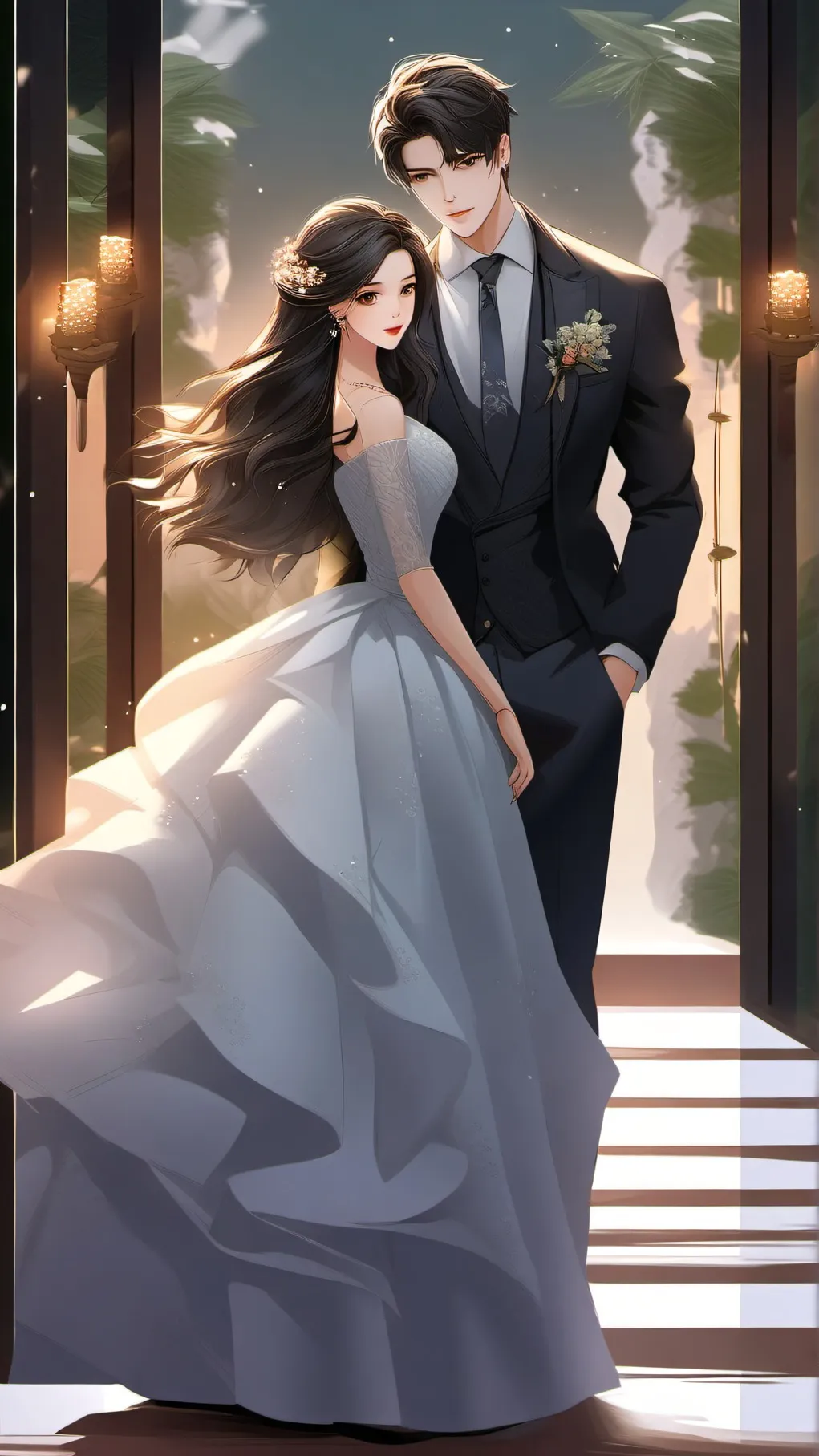 ai character:  teacher husband  background