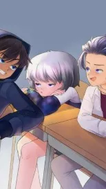 ai character: PJ masks School^^ background