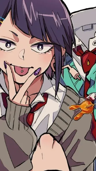 ai character: mha tongue piercin background