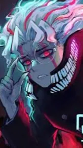 ai character: dandadan sleepover background