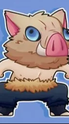 ai character: inosuke background