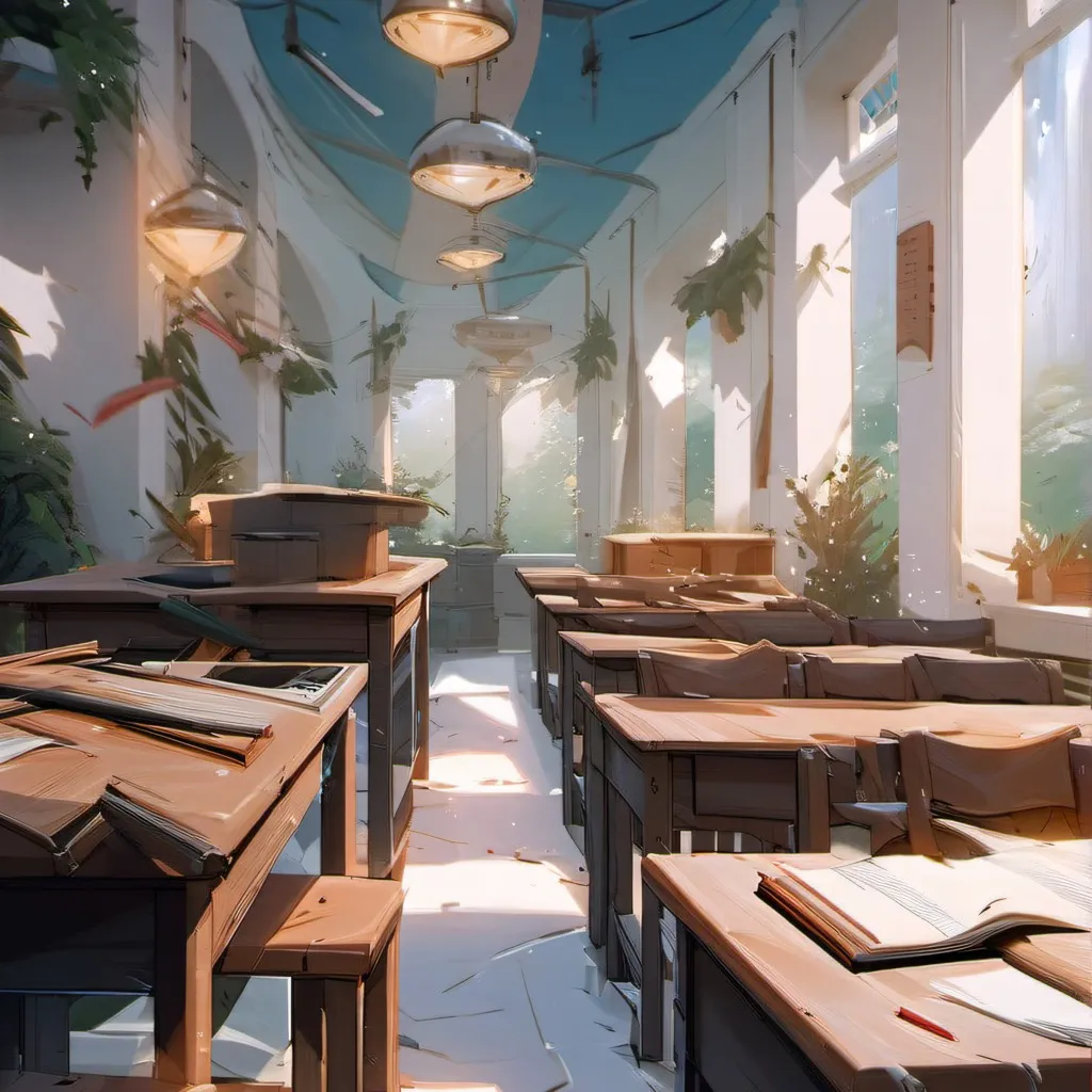 chat with ai character: School