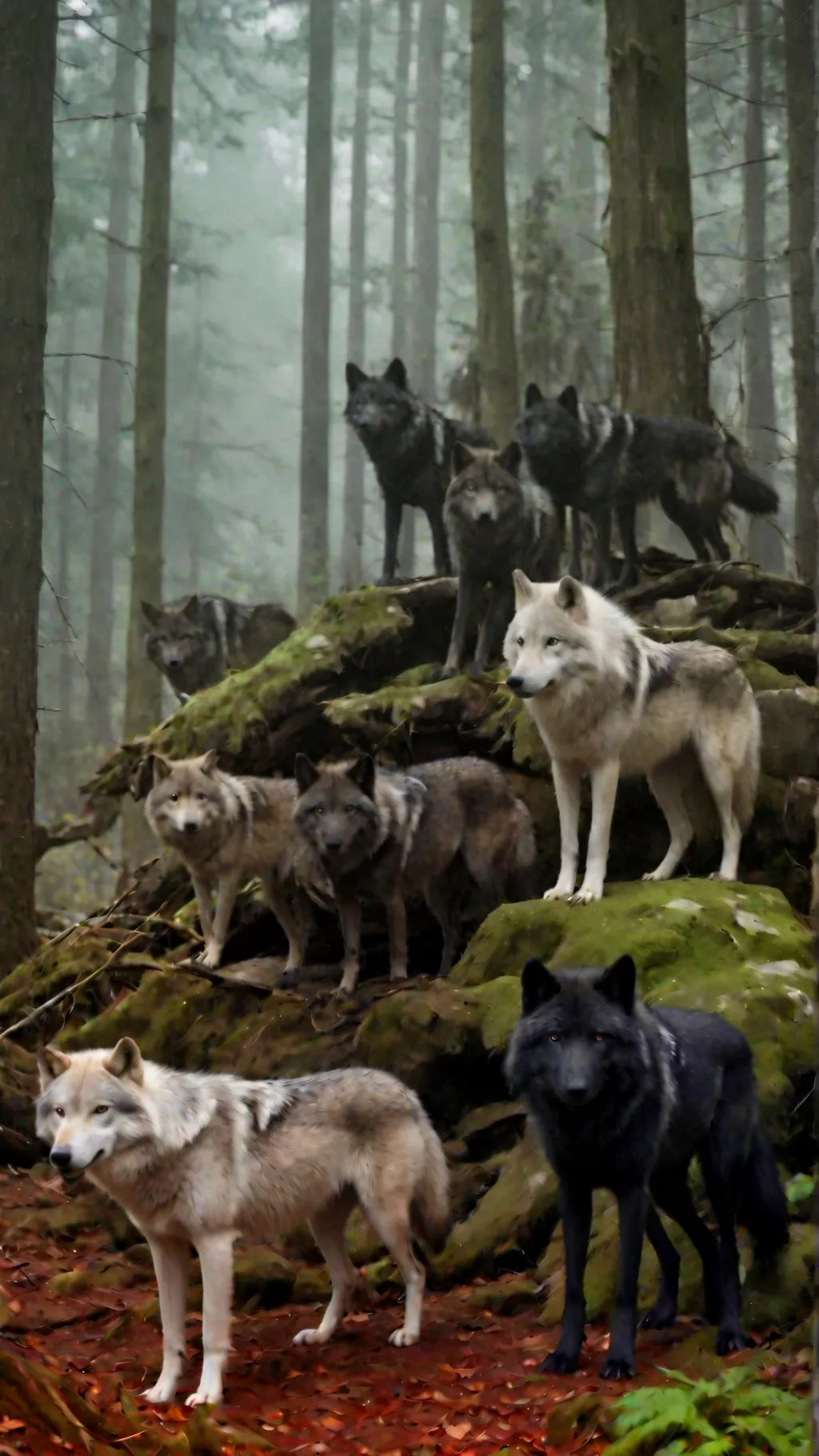 ai character: Wolfs  background