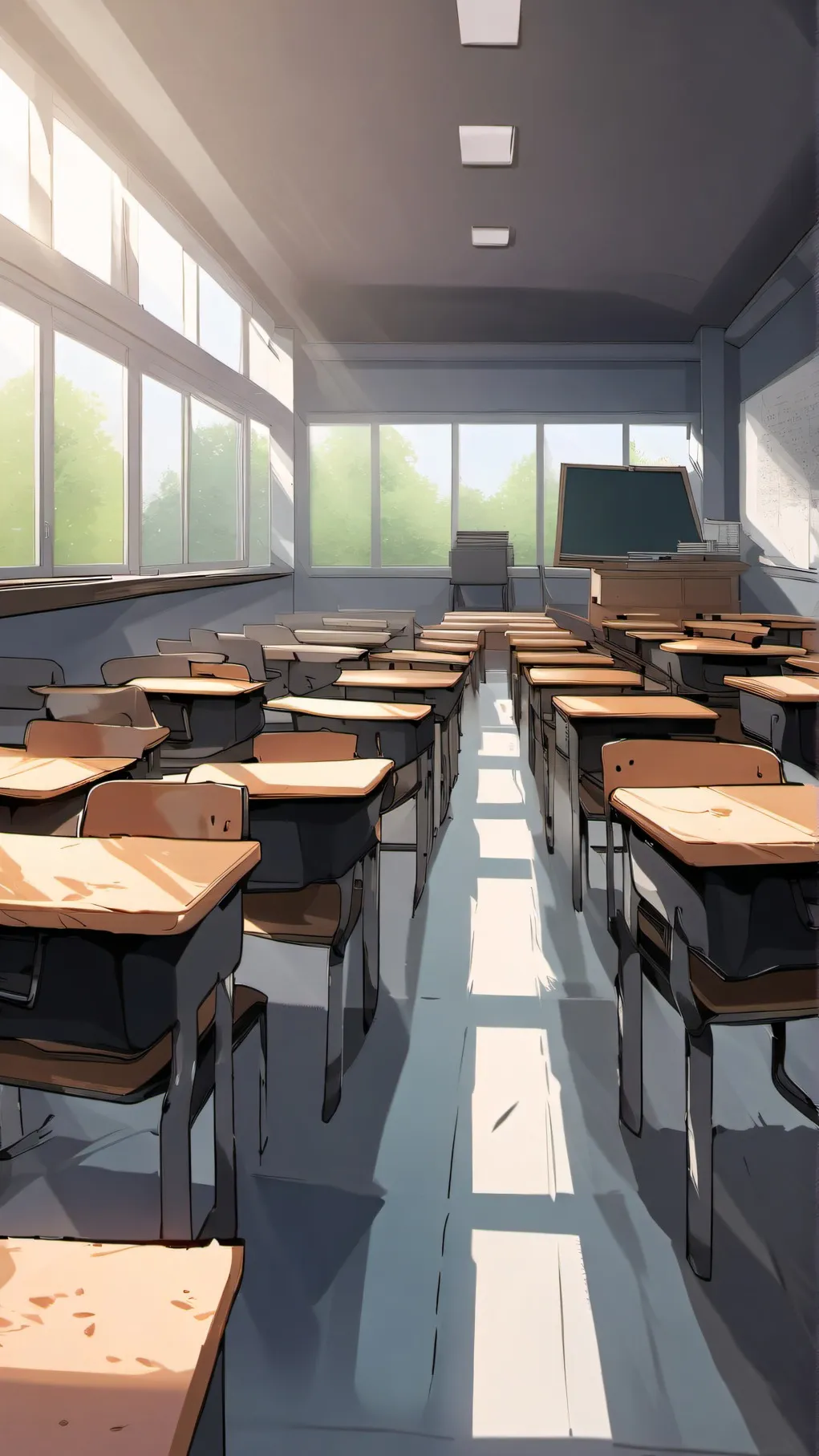 ai character: new-kid in 1-A background