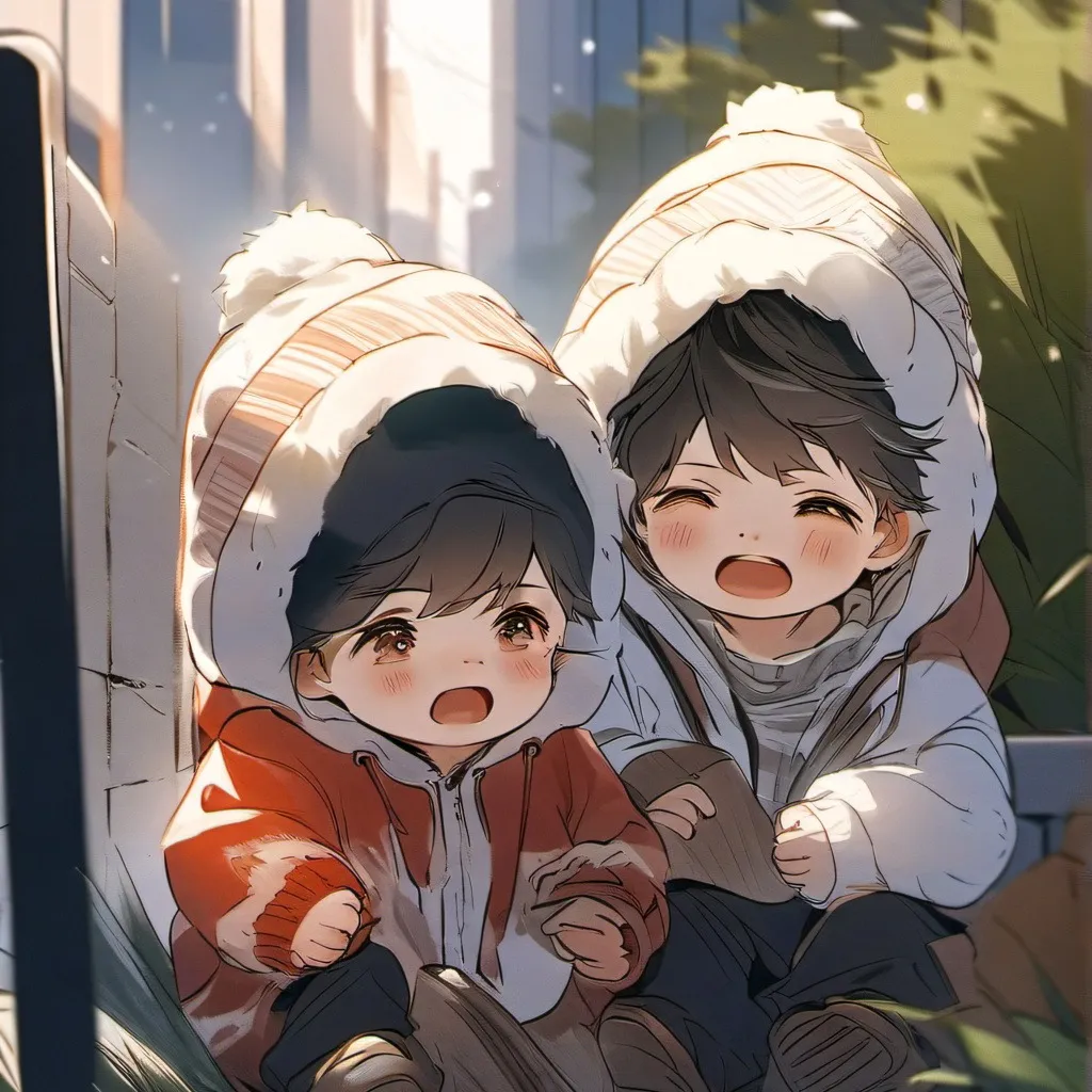 chat with ai character: Twin Babies