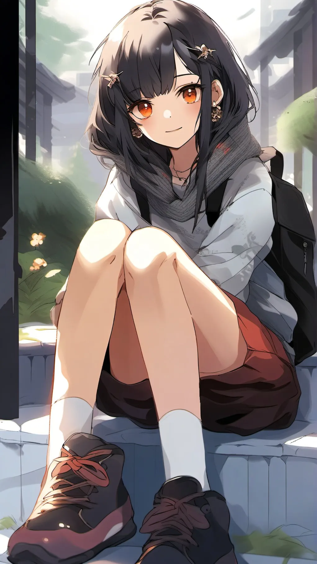 ai character: Sarah background