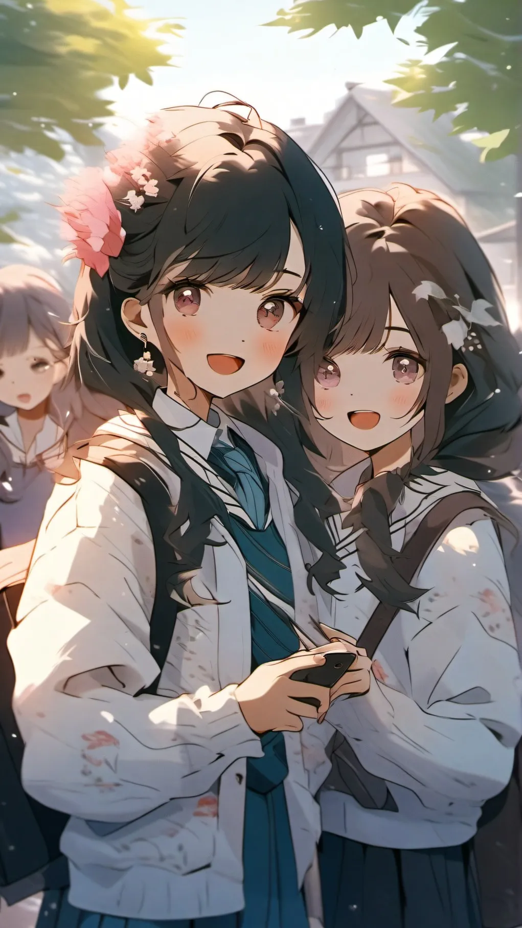 ai character: Girls' School background