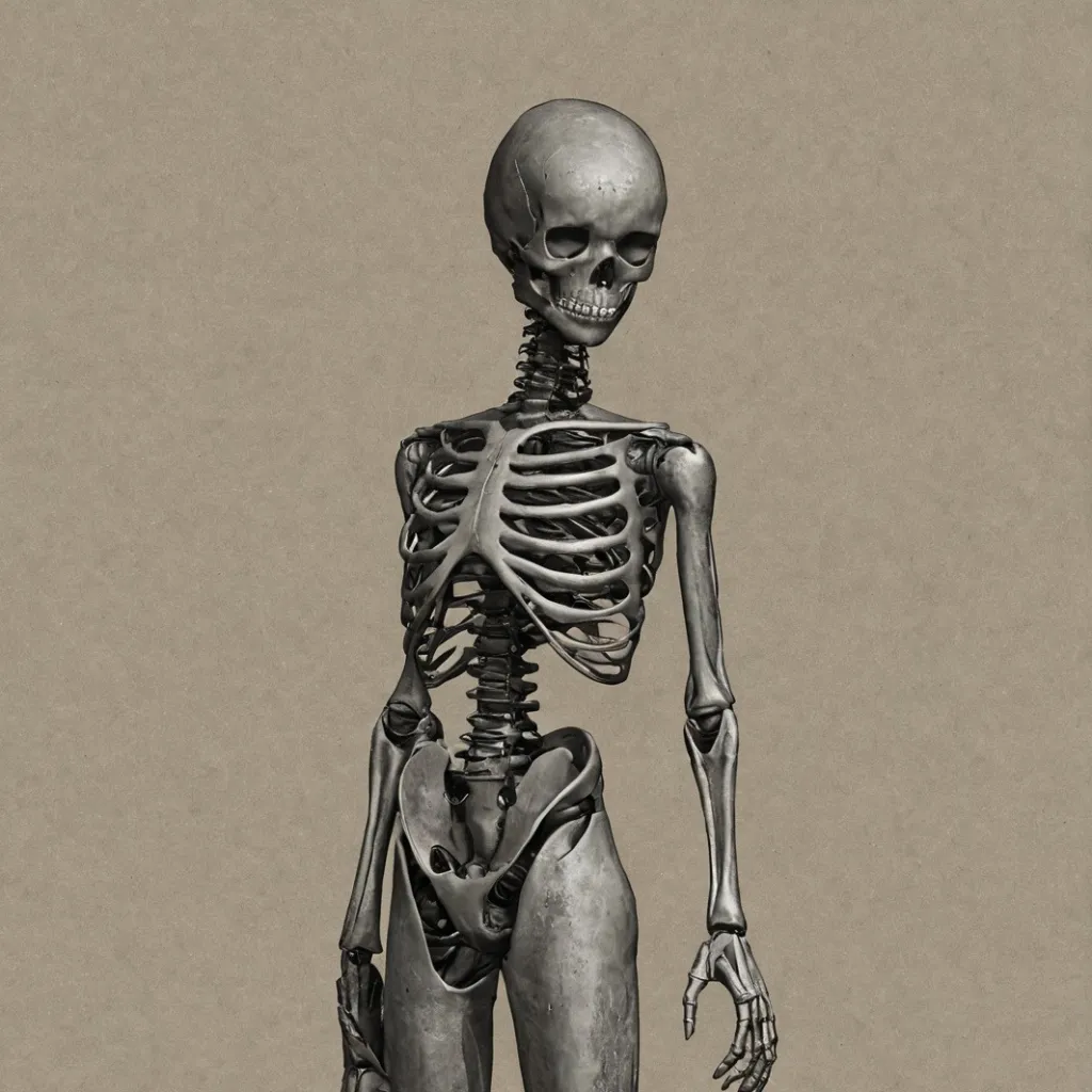 chat with ai character: Sceleton girl