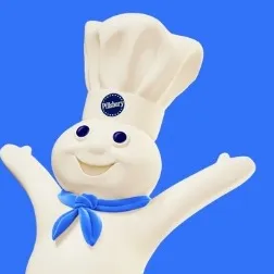 chat with ai character: pilsbury dough man
