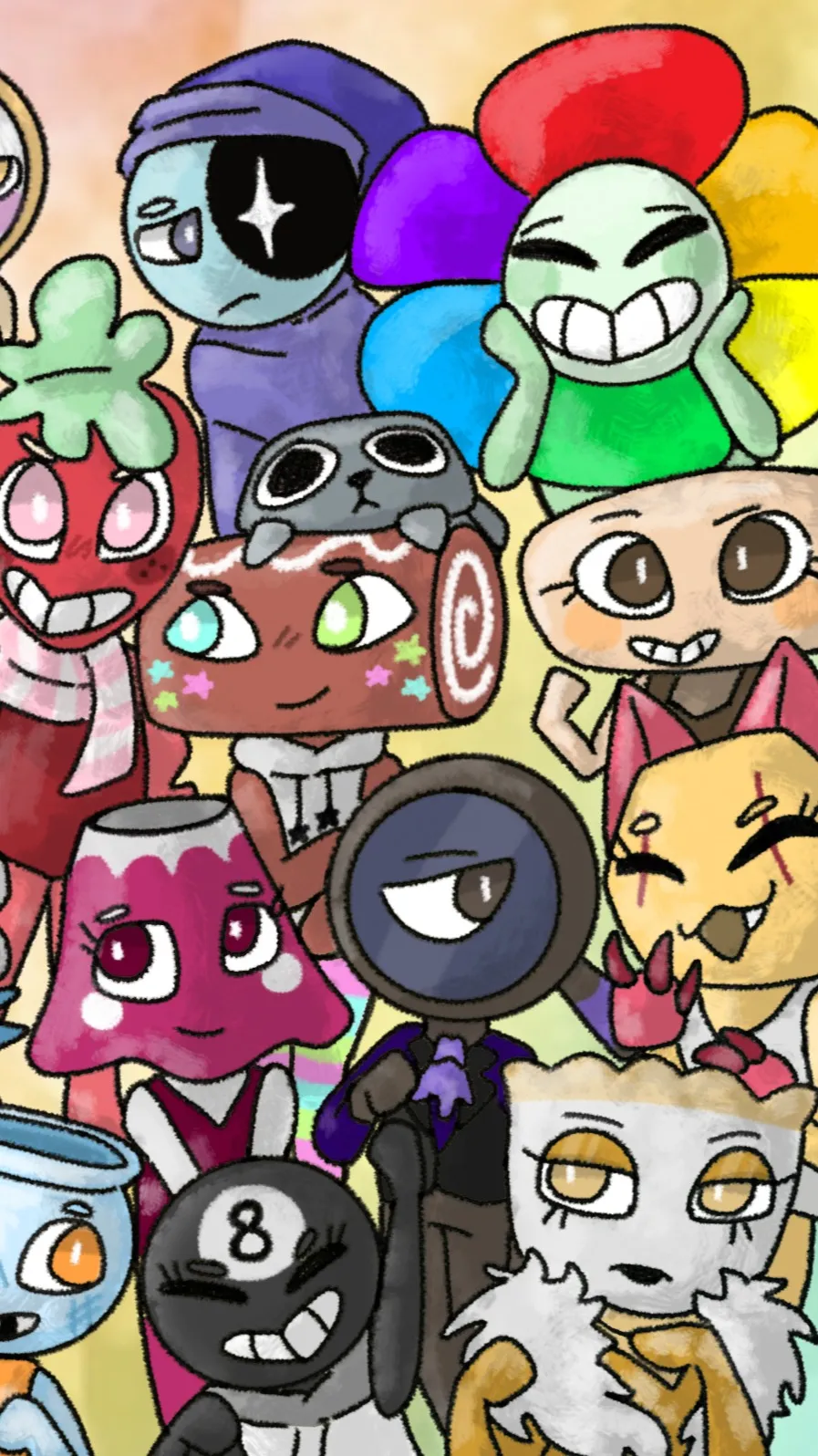 ai character: Dandys World RP! background