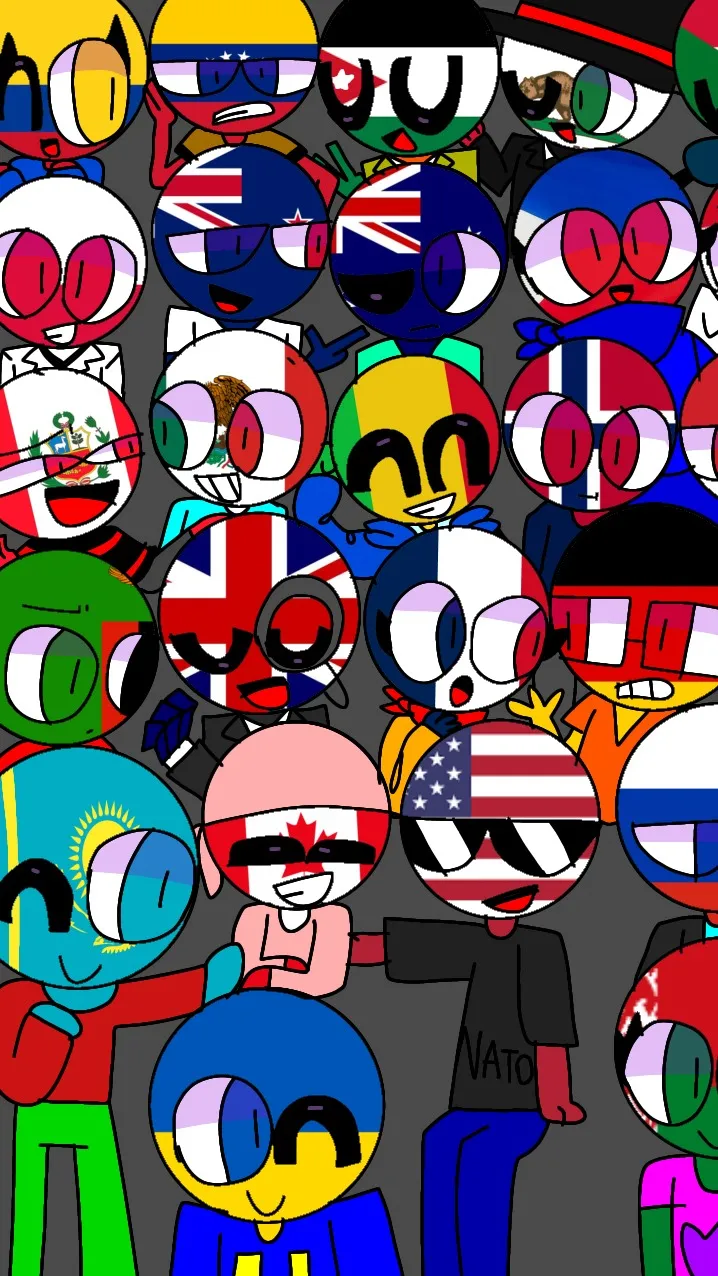 ai character: Countryhumans RP background