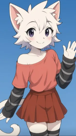 ai character: Boykisser background