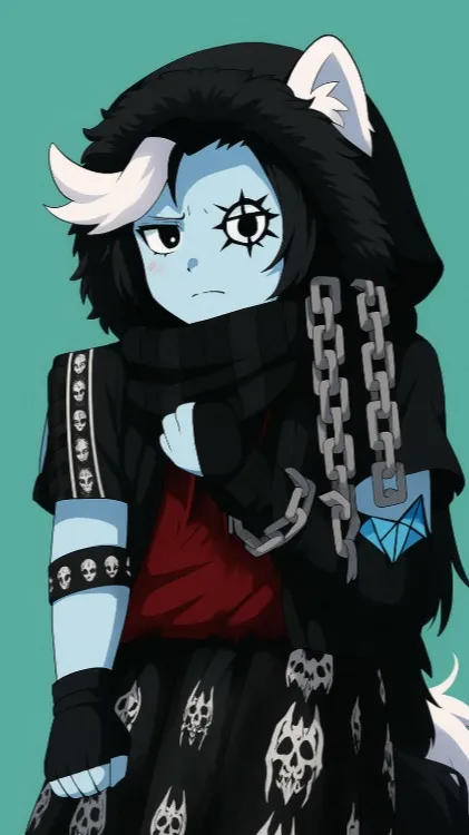 ai character: Moder background