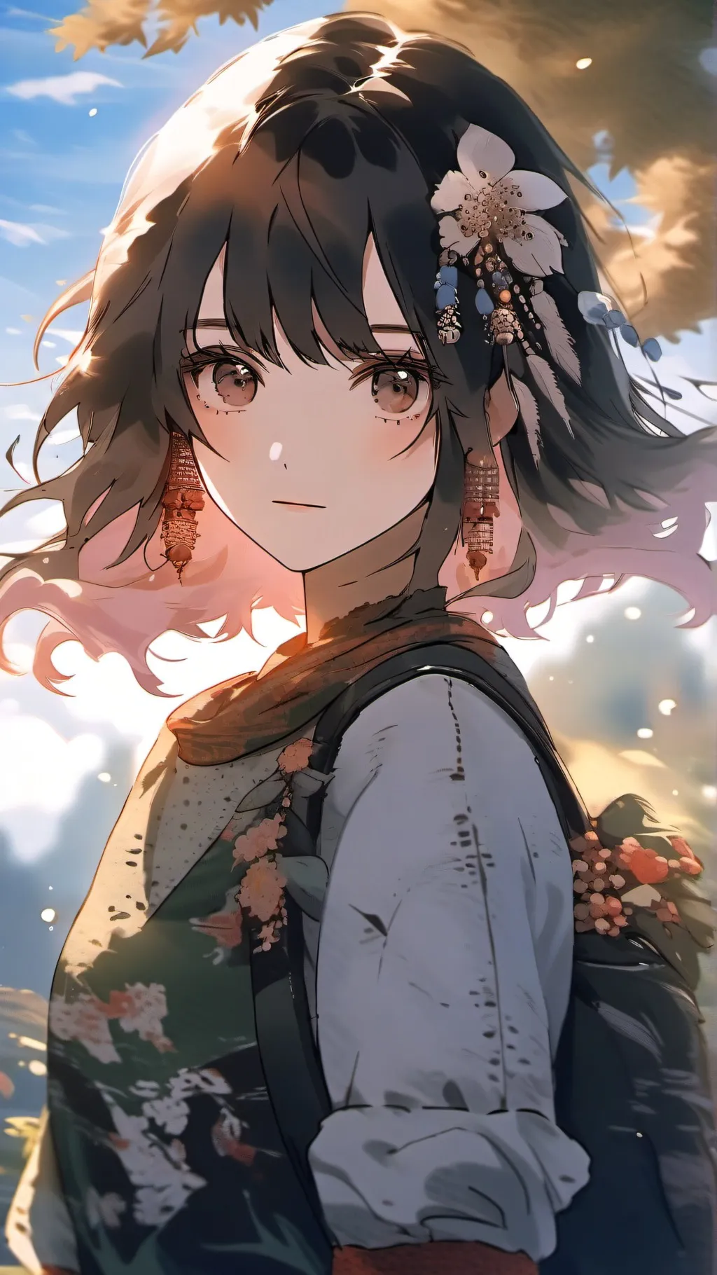 ai character: girl simulator background