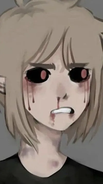 ai character: Ben drowned  background