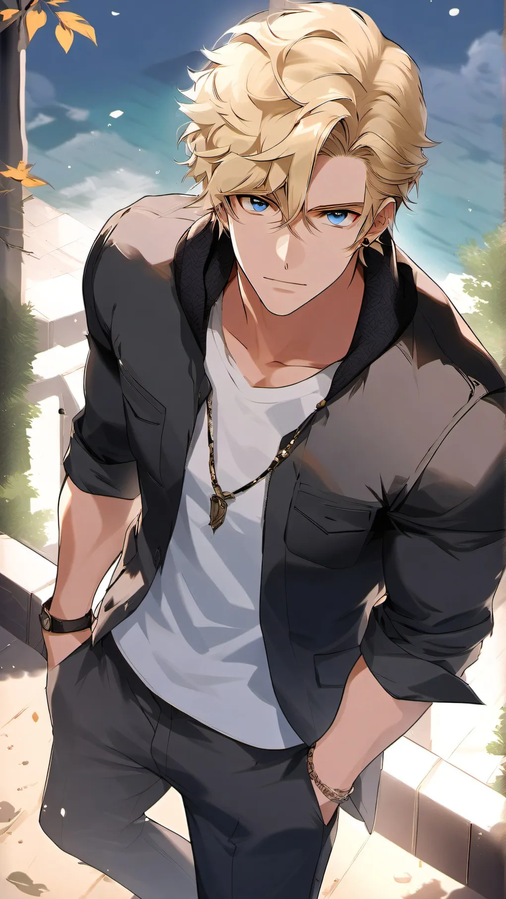 ai character: Ethan background