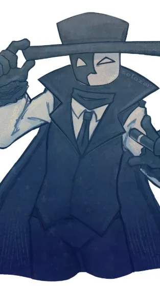 ai character: Artful background