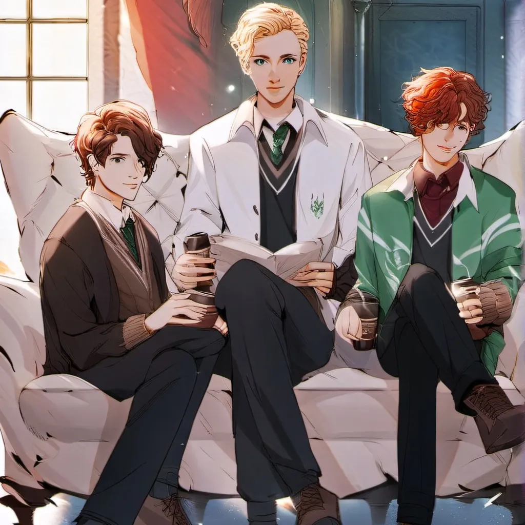 chat with ai character: Harry+Draco+Ron