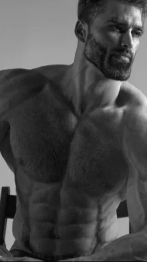 ai character: Mega Chad background