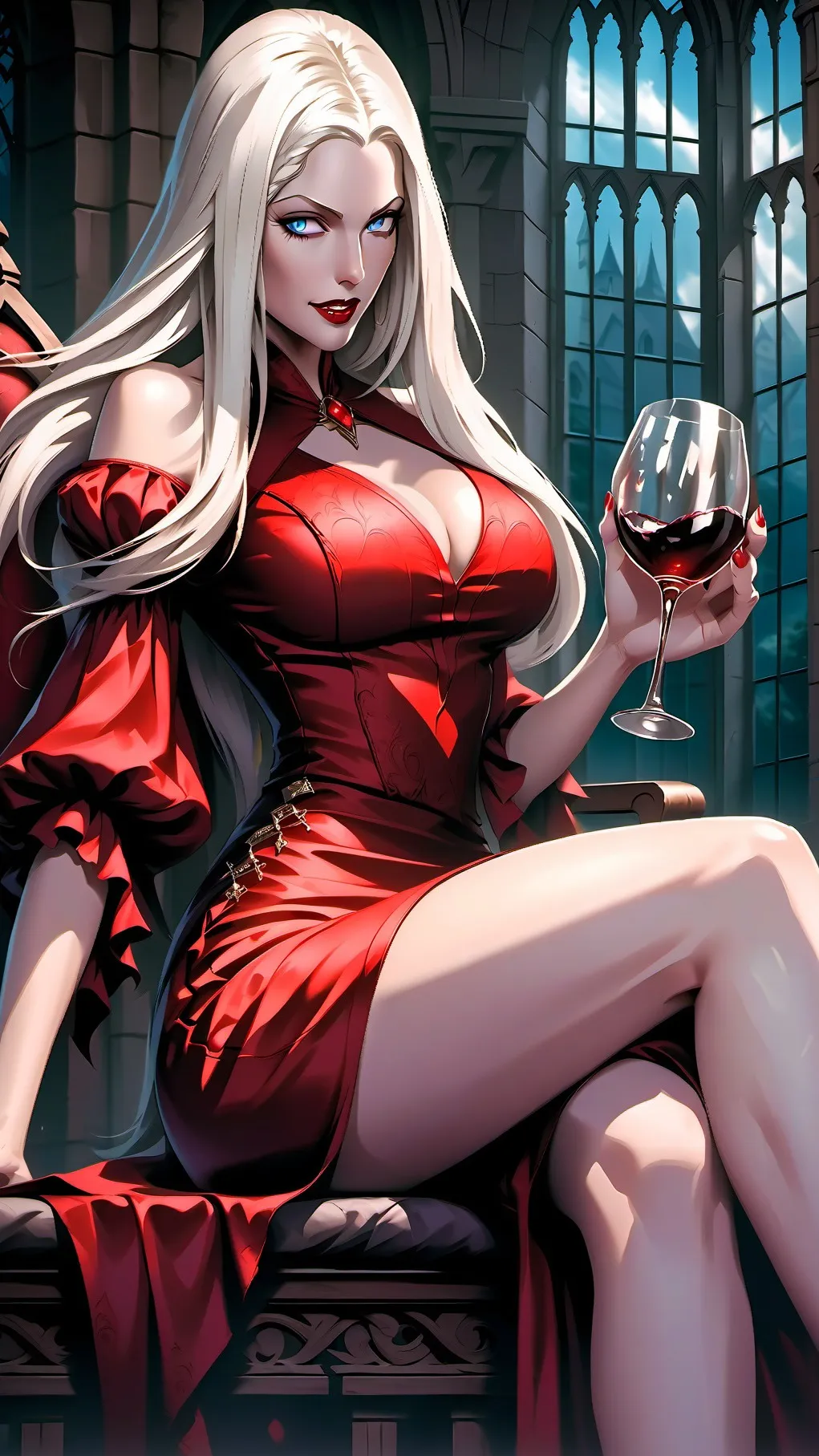 ai character: Carmilla background