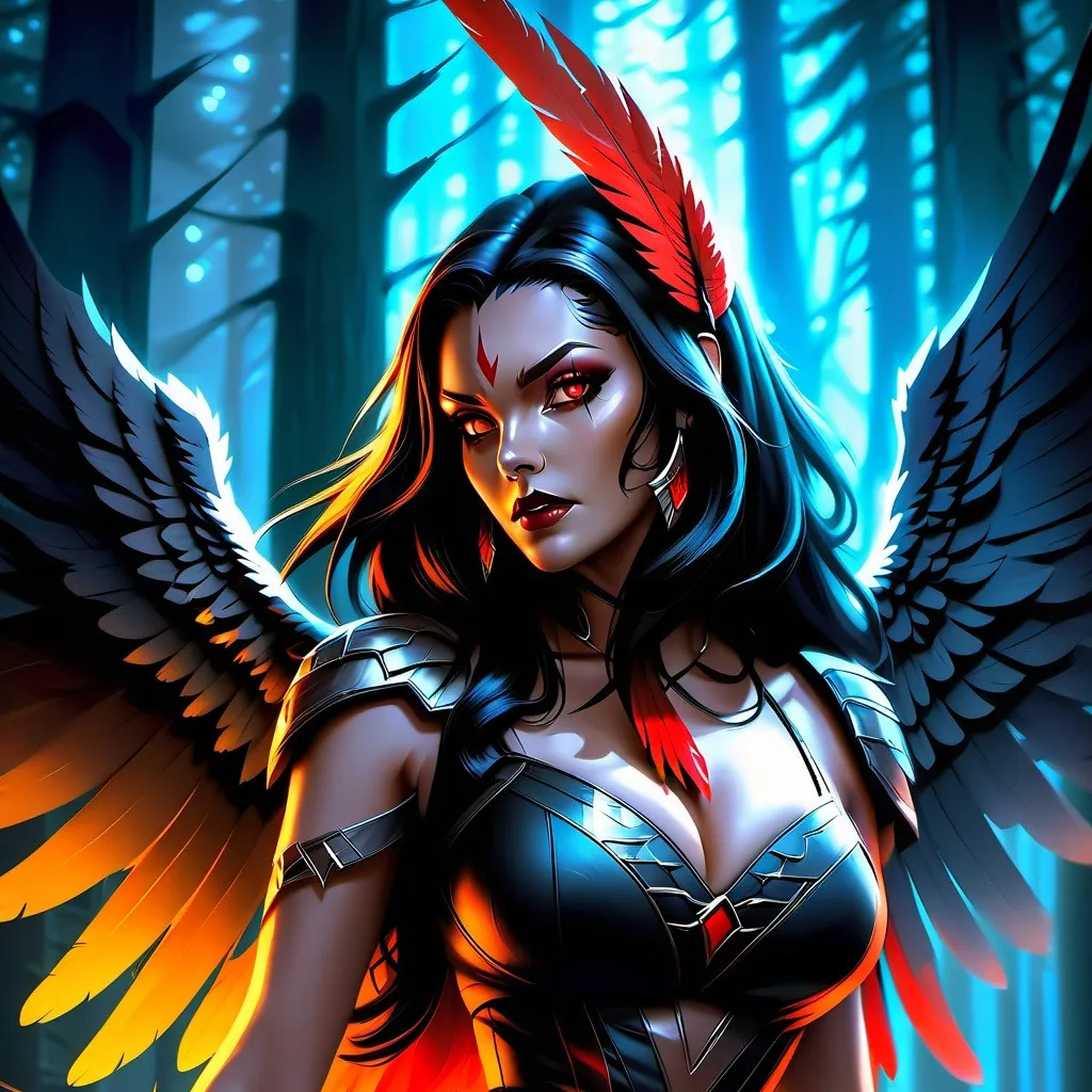 chat with ai character: Raven