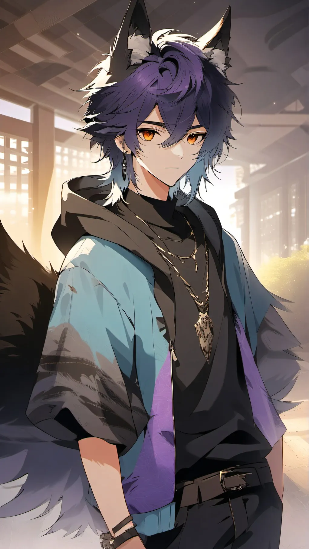 ai character: shadow walker tran background