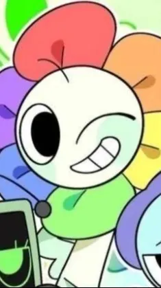 ai character: NEW OC COLINE FOX! background