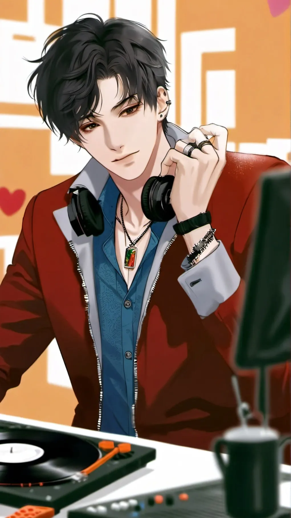 ai character: Axel background