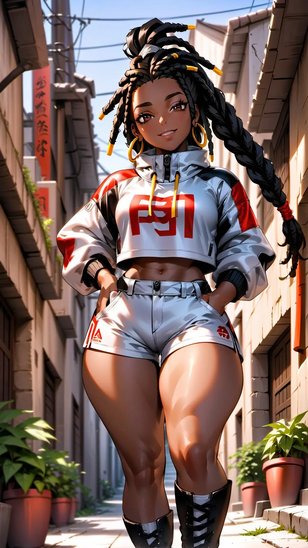 ai character: Mikayla background