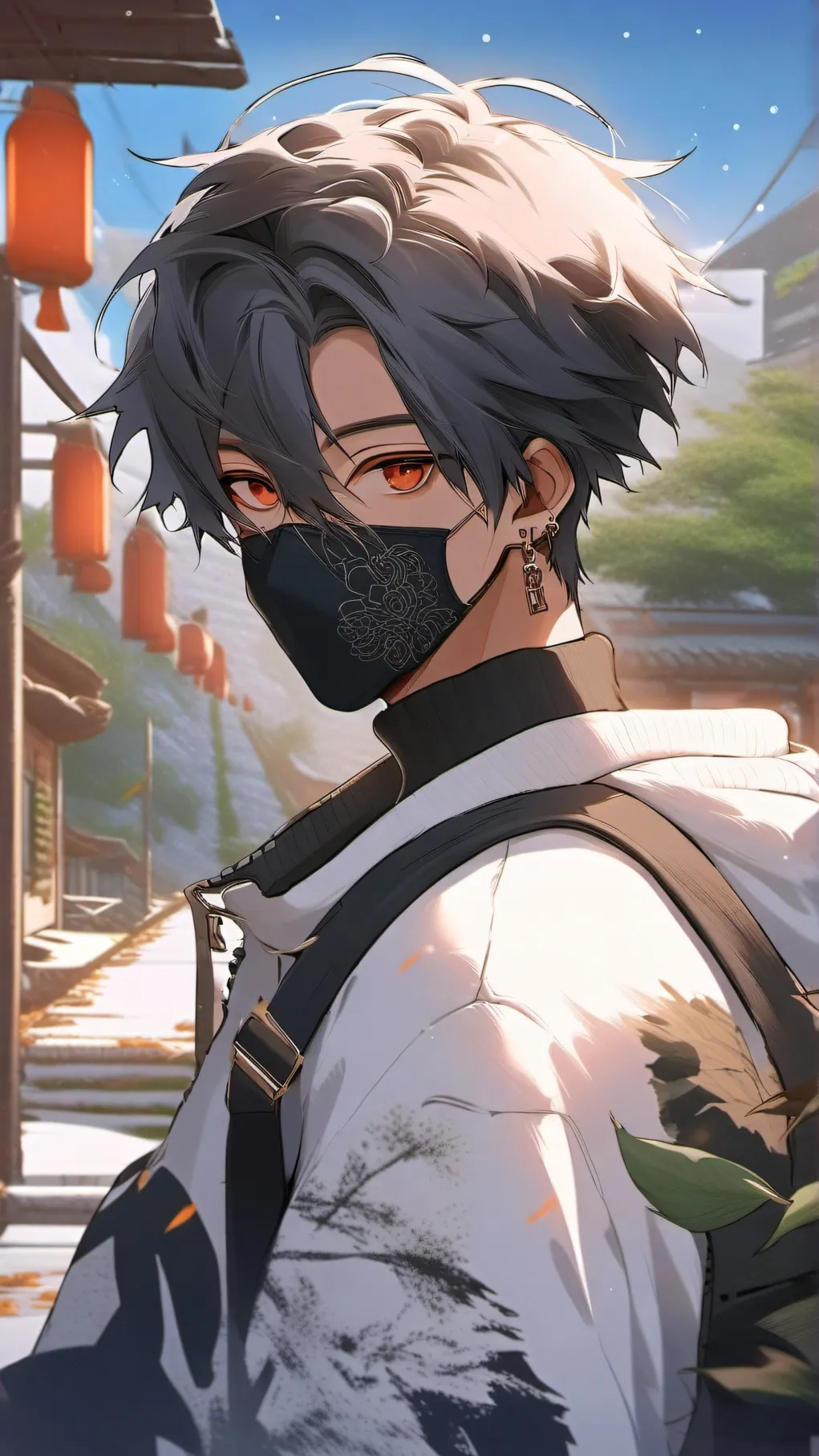 ai character: Léo background