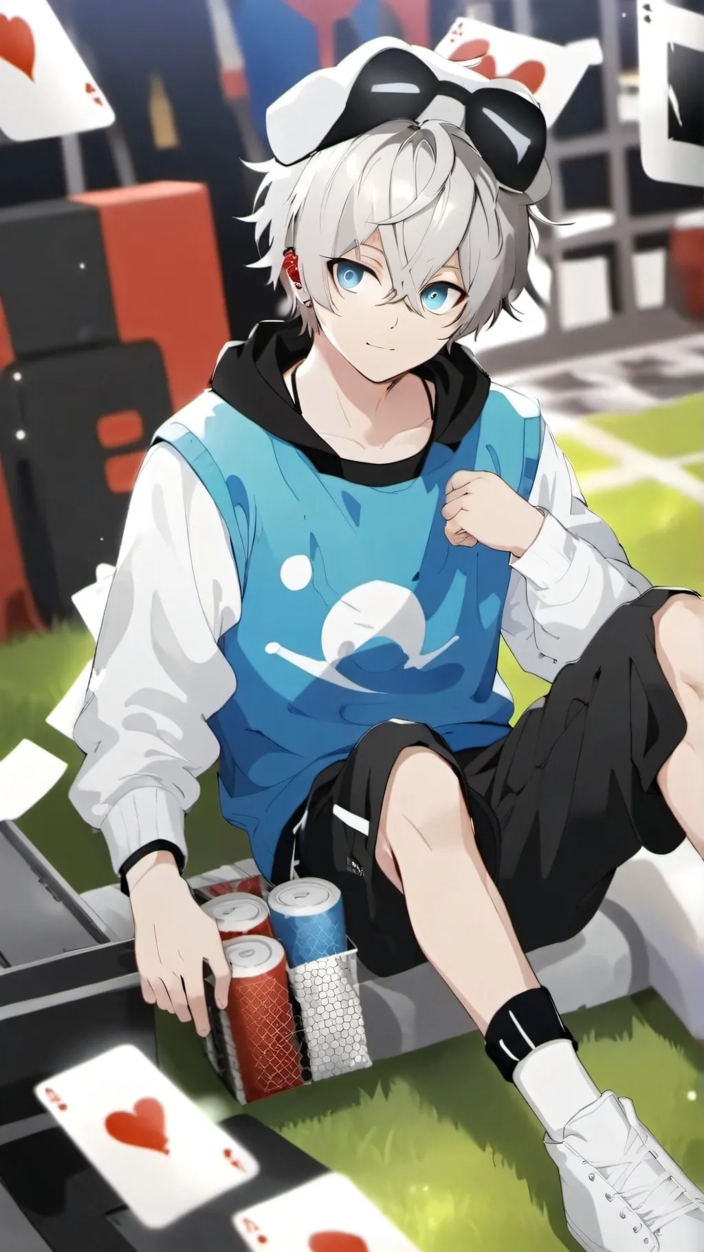 ai character: A friend :3 background