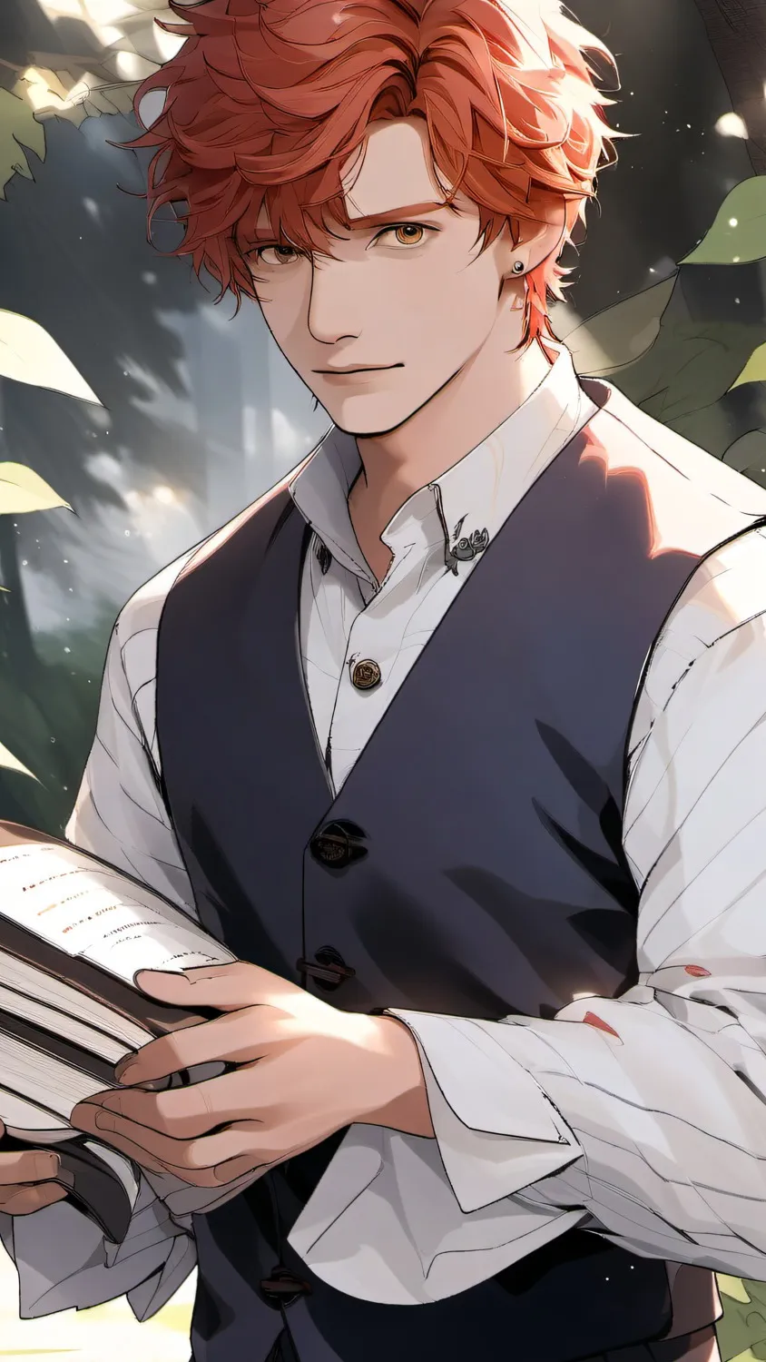 ai character: Fred Weasley (war) background